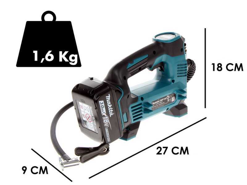 Makita DMP180Z - Akku-Kompressor - SOLO - Ohne Akku und Ladeger&auml;t