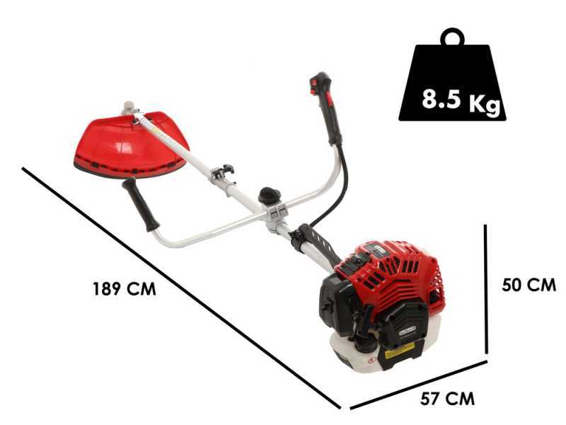 GeoTech GT-2 52 D - 2-Takt-Benzin-Motorsense - 52 ccm