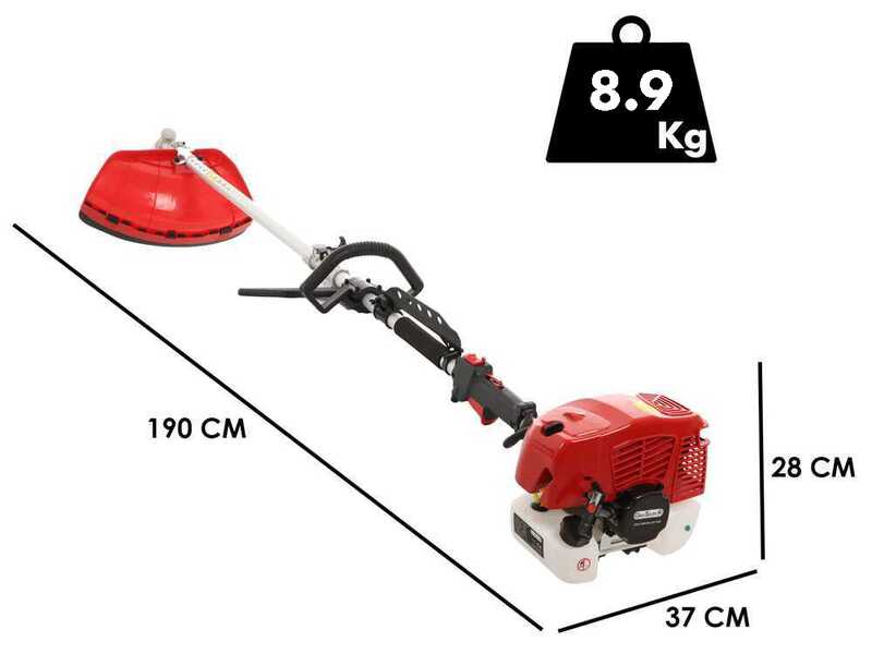 GeoTech GT-2 58 L - Motorsense 2-Takt-Benzin-Freischneider