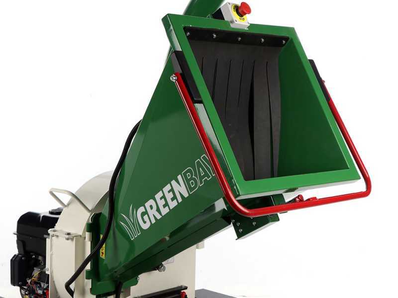 GreenBay GB-WDC 120 BSE - Profi H&auml;cksler mit Benzinmotor B&amp;S XR 13.5