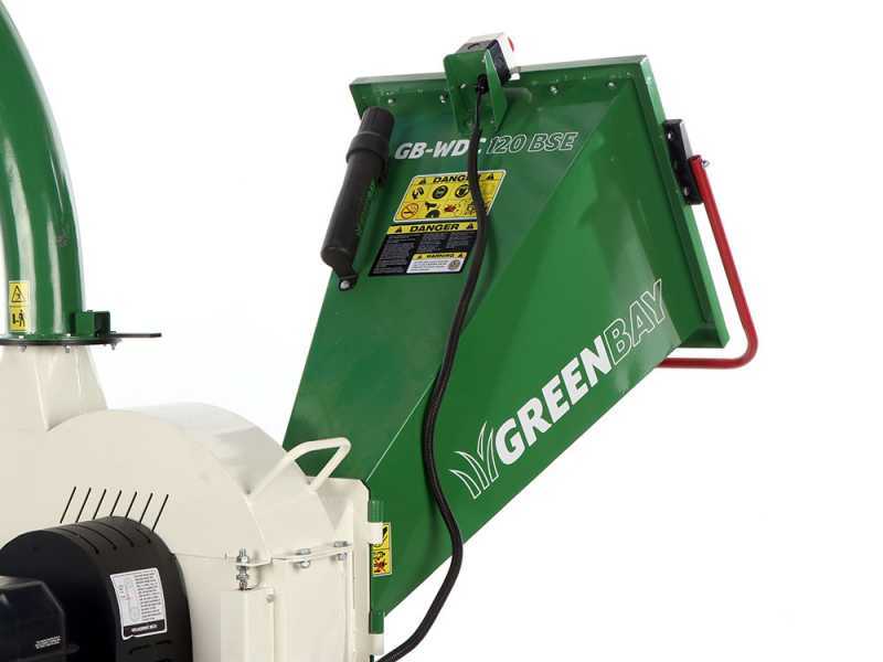 GreenBay GB-WDC 120 BSE - Profi H&auml;cksler mit Benzinmotor B&amp;S XR 13.5