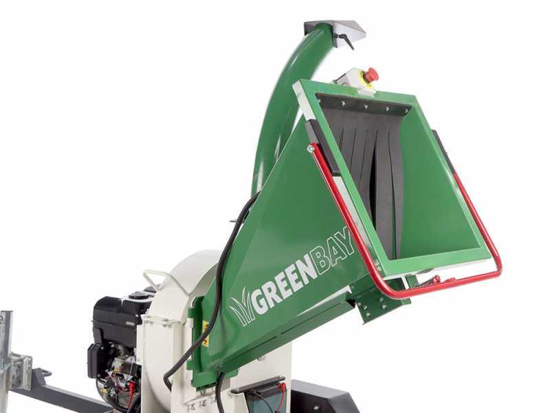 GreenBay GB-WDC 120 BSE - Profi H&auml;cksler mit Benzinmotor B&amp;S XR 13.5
