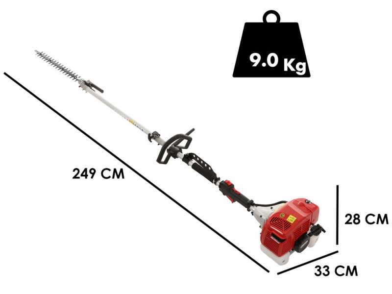 2Takt-Benzin-Heckenschere GeoTech GT-2 58 L - 58 cm3