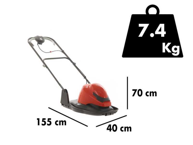 Flymo SimpliGlide 360 - Elektrischer Luftkissenm&auml;her - 1800 W - Schnittbreite 36 cm