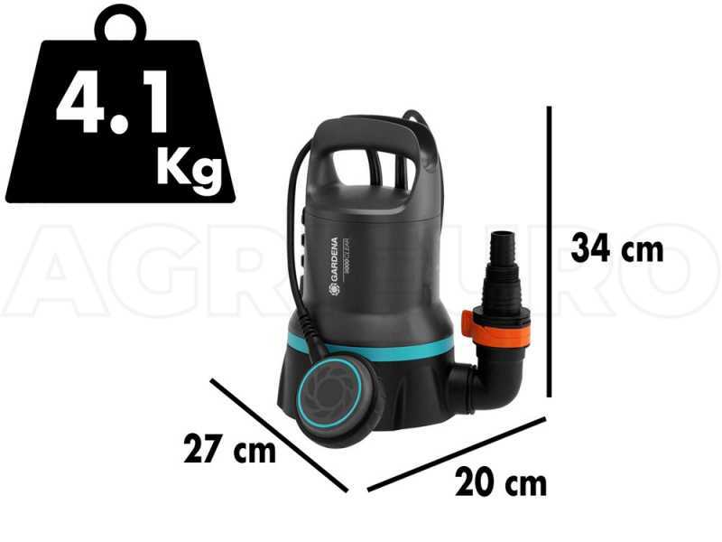 Klarwasser-Tauchpumpe Gardena 9000 art. 9030-20