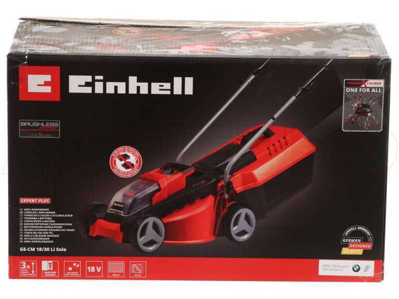 Einhell GE-CM 18/30 Li PXC - Akku Rasenm&auml;her Einhell - 18 V - SOLO - OHNE AKKU UND LADEGER&Auml;T