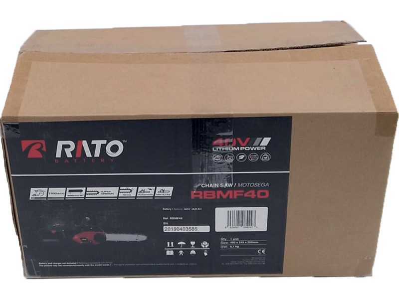 Rato RBMF40 - Elektro-Kettens&auml;ge - AKKU UND LADEGER&Auml;T NICHT IM LIEFERUMFANG ENTHALTEN