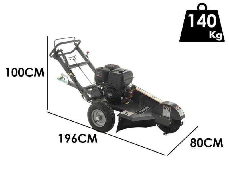 BlackStone SG 420 B&amp;S ES PRO - Baumstumpffr&auml;se - Motor B&amp;S XR2100 420 ccm - Schneideger&auml;t mit 8 Wolframkarbidh&auml;mmern