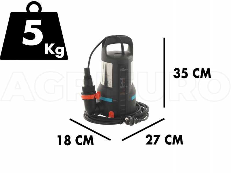 Gardena 11000 Aquasensor - Tauchpumpe f&uuml;r klares Wasser