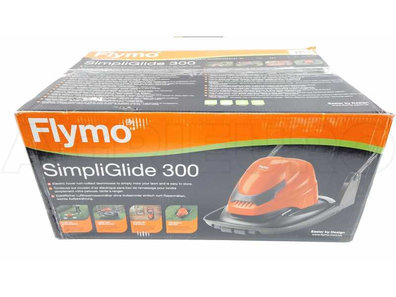 Flymo SimpliGlide 300 - Elektrischer Luftkissenm&auml;her - 1700 W - Schnittbreite 30 cm