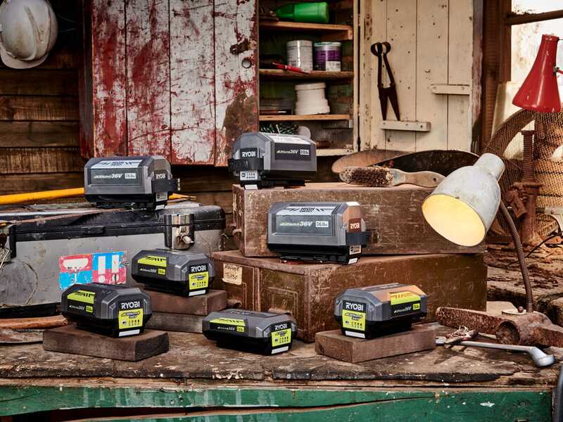 RYOBI RCS18X30-50F - Akku-Kettens&auml;ge  18V 5Ah - Schwert 30 cm