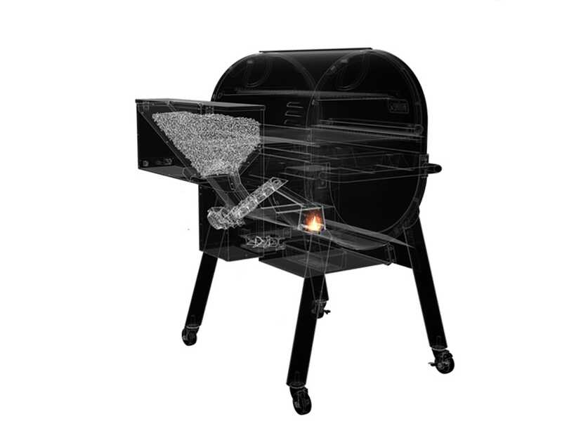 Weber Smoke Fire EX4 GBS Pelletgrill - Grillma&szlig;e 46 x 61 cm