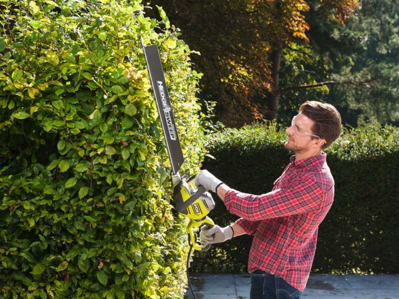 RYOBI RHT8165RL - Elektrische Heckenschere 800W - Schwert 65 cm - 34 mm Schnitt
