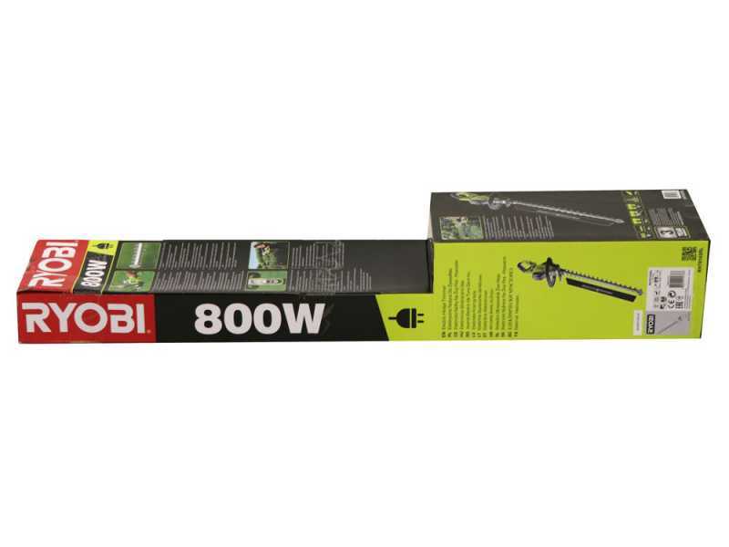 RYOBI RHT8165RL - Elektrische Heckenschere 800W - Schwert 65 cm - 34 mm Schnitt