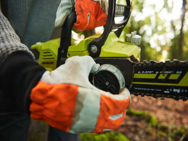 RYOBI BRUSHLESS RY36CSX35A-0 - Akku-Kettens&auml;ge MAX POWER 36V - Schwertl&auml;nge 35cm - OHNE AKKU UND LADEGER&Auml;T