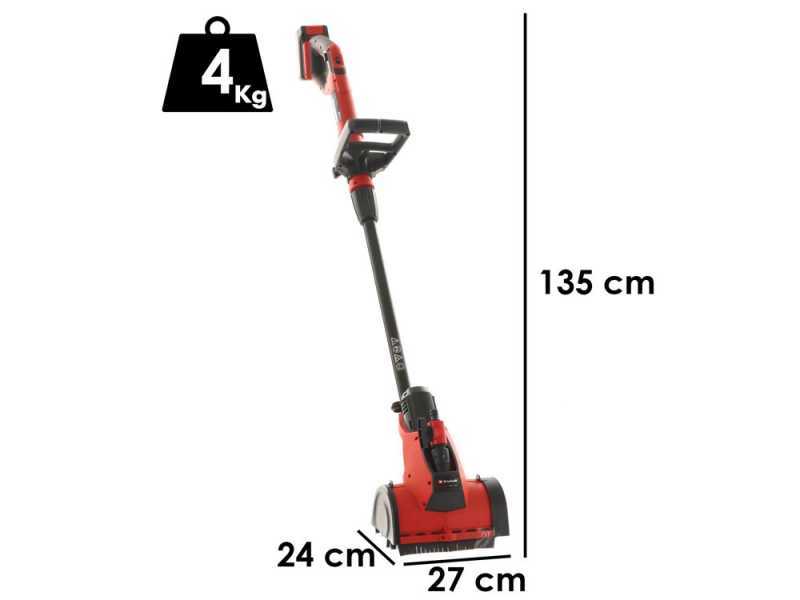 Akku-Oberfl&auml;chenb&uuml;rste PICOBELLA mit 18V 2,5Ah Starter Kit