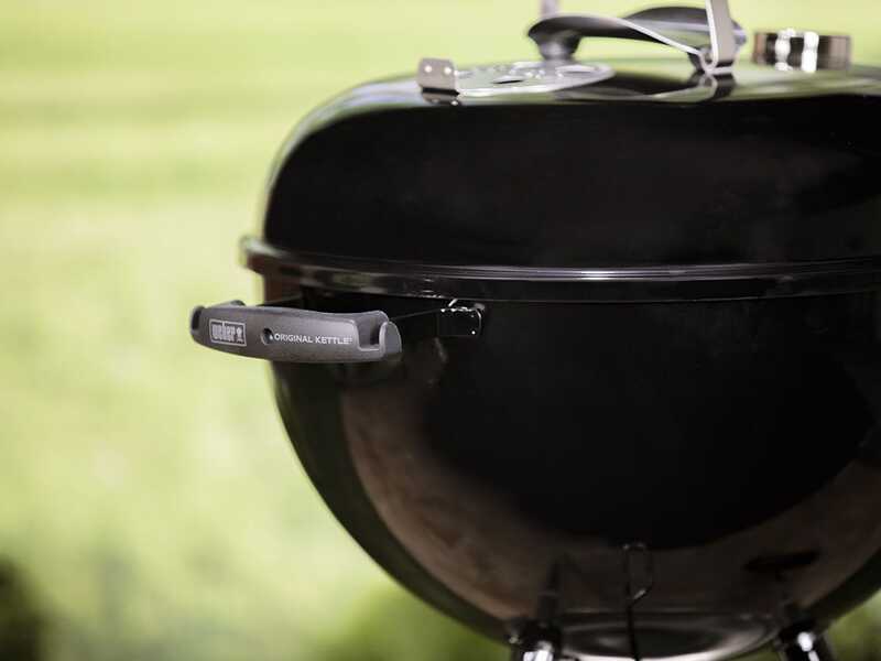 Weber Kettle E-4710 BLK - Holzkohlegrill -  Durchmesser des Grillrosts 47 cm