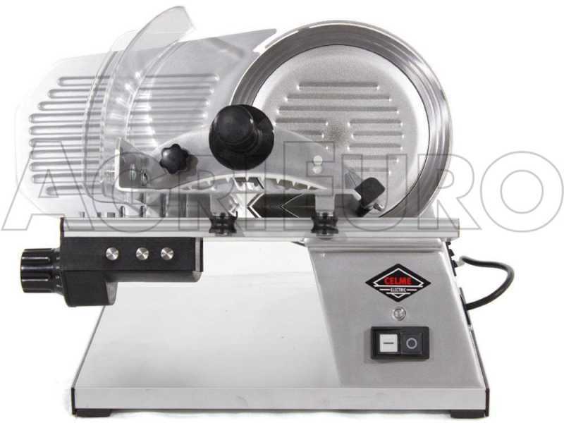 CELME TOP 220 - Profi CE Aufschnittmaschine - aus eloxiertem Aluminium
