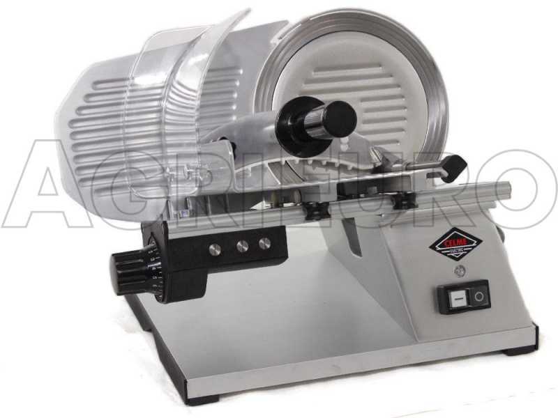 CELME TOP 220 - Profi CE Aufschnittmaschine - aus eloxiertem Aluminium