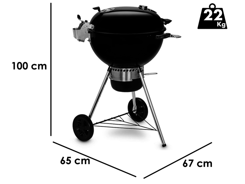 Weber charcoal grill premium deals