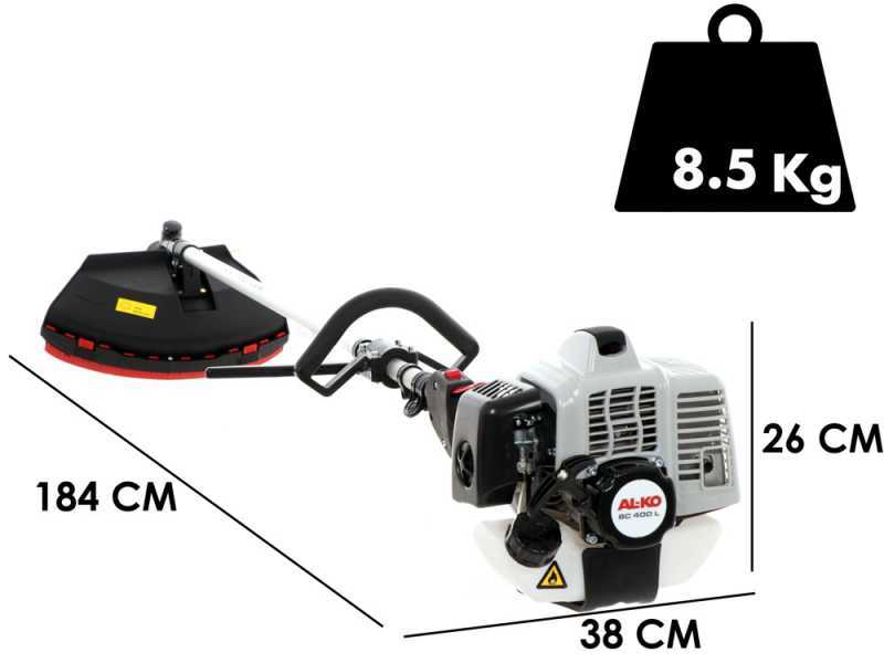 AL-KO BC 400 L - Benzin-Motorsense - mit 39,8 ccm Motor