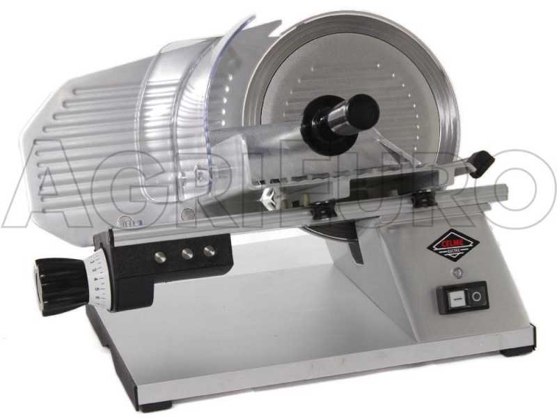 CELME TOP 250 Professionelle elektrische CE Aufschnittmaschine - aus eloxiertem Aluminium