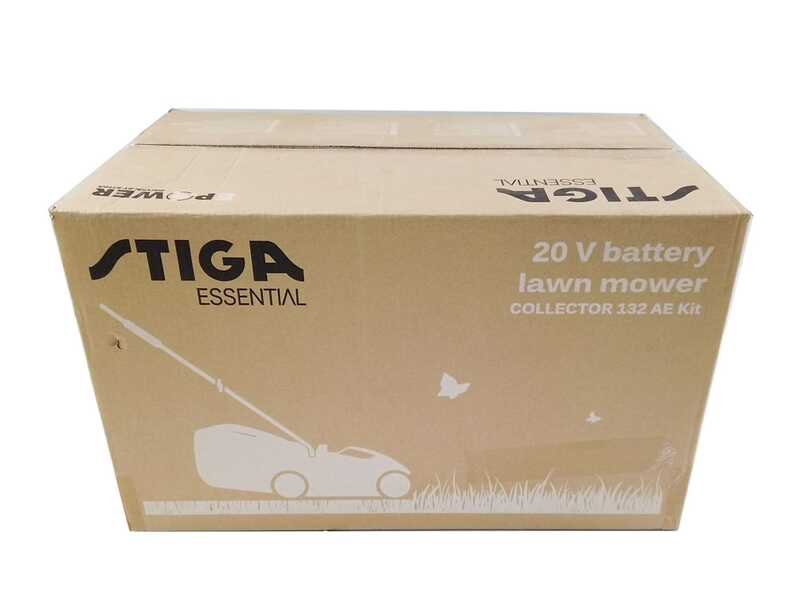 Stiga Collector 132 AE Kit - Akku-Rasenm&auml;her - 20V 4.0 Ah