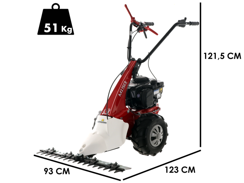 Balkenm&auml;her Eurosystems Minieffe M150 RM - Serie B&amp;S 625 EXi