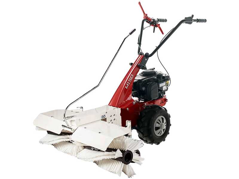 Benzin Kehrmaschine 105 cm Eurosystems Minieffe M150 RM mit Motor Briggs&amp;Stratton.