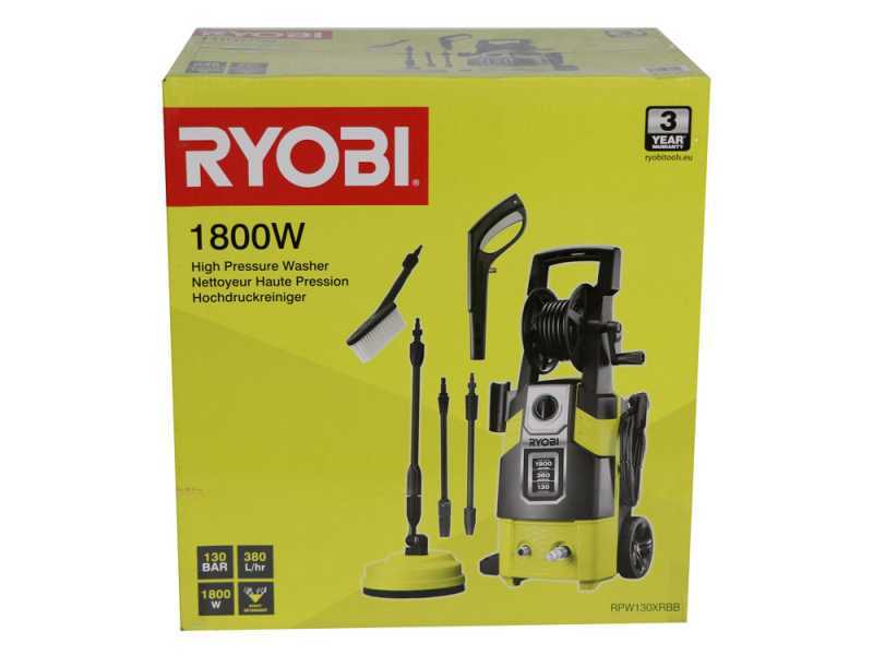RYOBI RPW130XRBB - Kaltwasser-Hochdruckreiniger - 1800W - 130 bar - 380 l/h