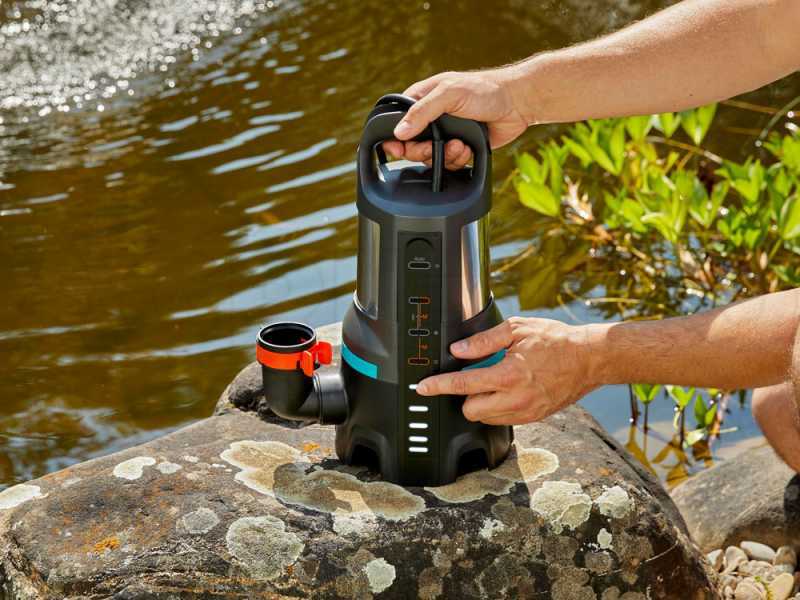 Schmutzwasser-Tauchpumpe Gardena 20000 Aquasensor art. 9044-20