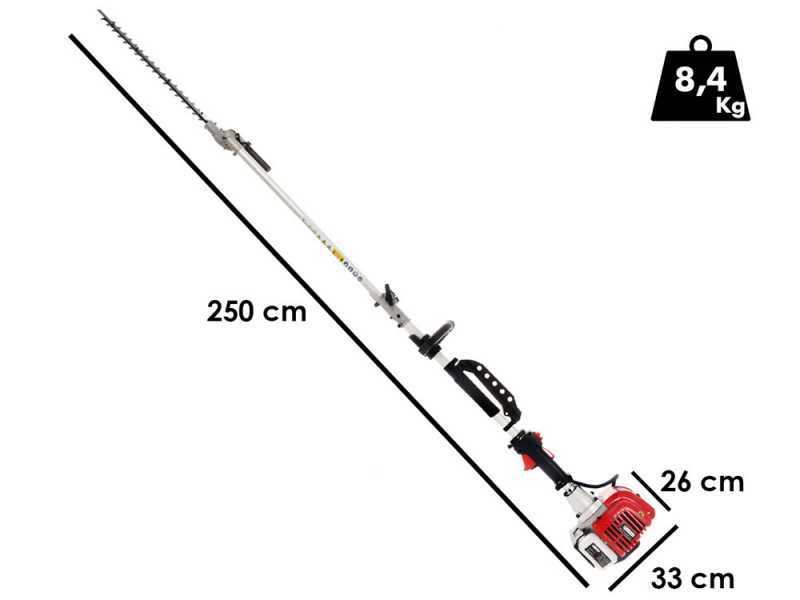 2-Takt-Benzin-Heckenschere  GeoTech GT-2 33 L - 33 ccm