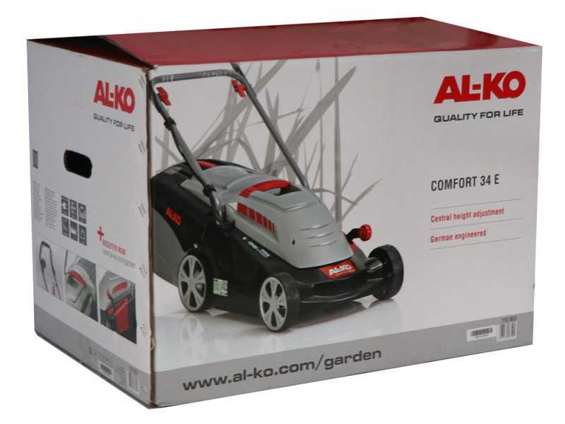 AL-KO Comfort 34E - Elektro-Rasenm&auml;her - 1200 W - Schnittbreite 34 cm