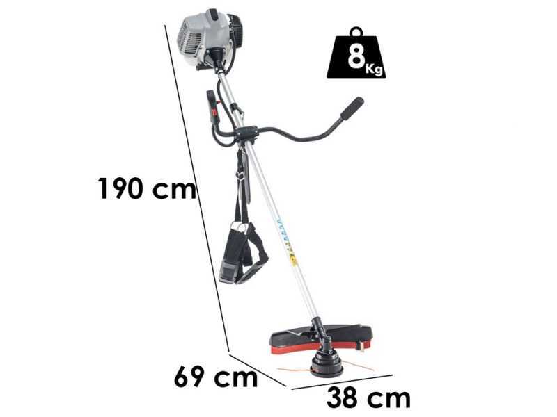AL-KO BC 400 B - Benzin-Motorsense - 40 cc - 2-Takt - doppelter Fahrradgriff