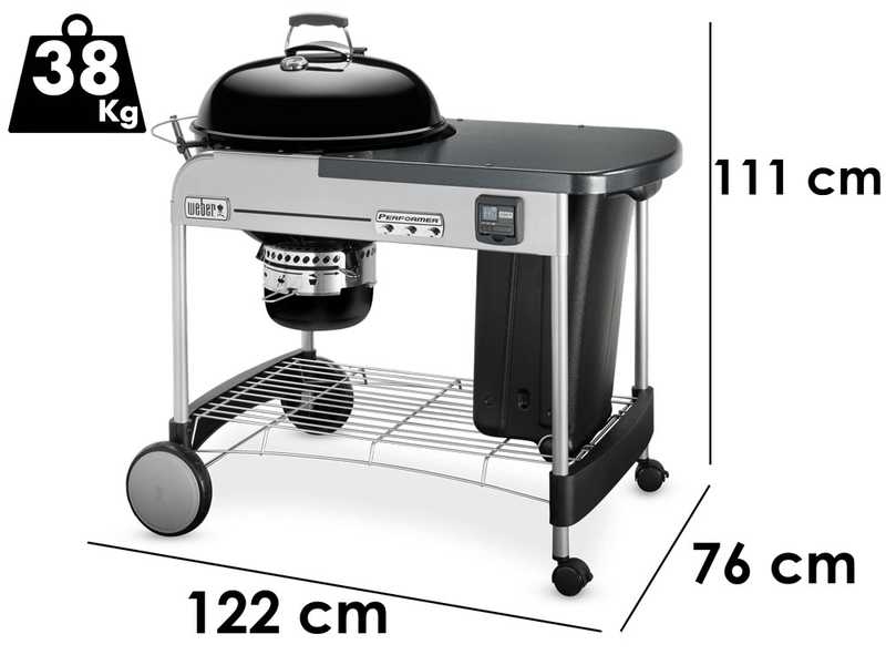 Weber Performer Premium GBS Holzkohlegrill im Angebot Agrieuro