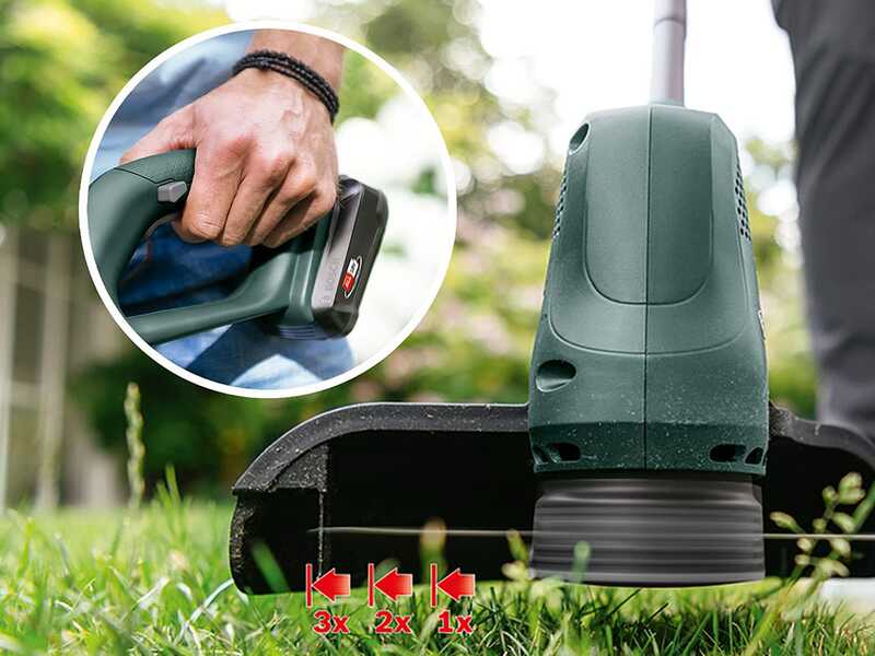 Bosch EasyGrassCut 18-260 - Akku-Rasentrimmer - 2x 18V 2Ah