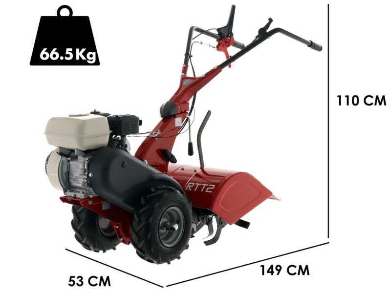 Einachsschlepper Eurosystems RTT2 SR - Honda GP160 mit Radantrieb