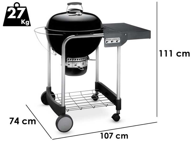 Performer GBS Holzkohlegrill im Angebot Agrieuro