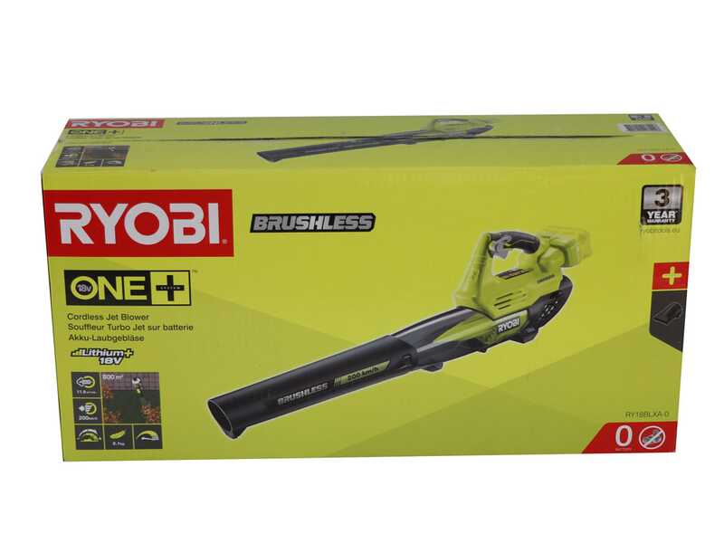 Laubbl&auml;ser RYOBI RY18BLXA-0 - 18V - OHNE AKKU UND LADEGER&Auml;T