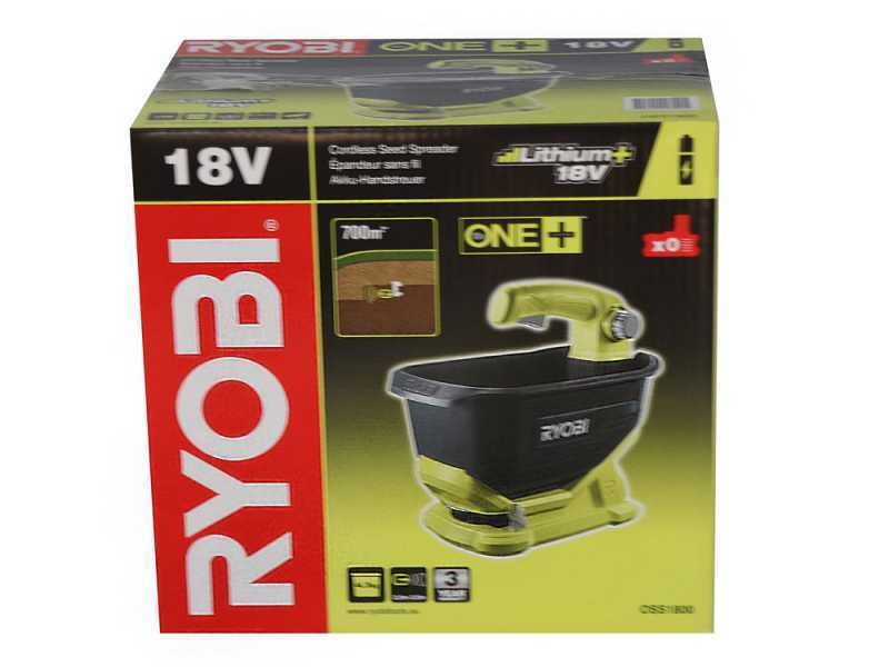 Akku-Universal-Streuer Ryobi OSS1800 - 18V- Solo - OHNE AKKU UND LADEGER&Auml;T