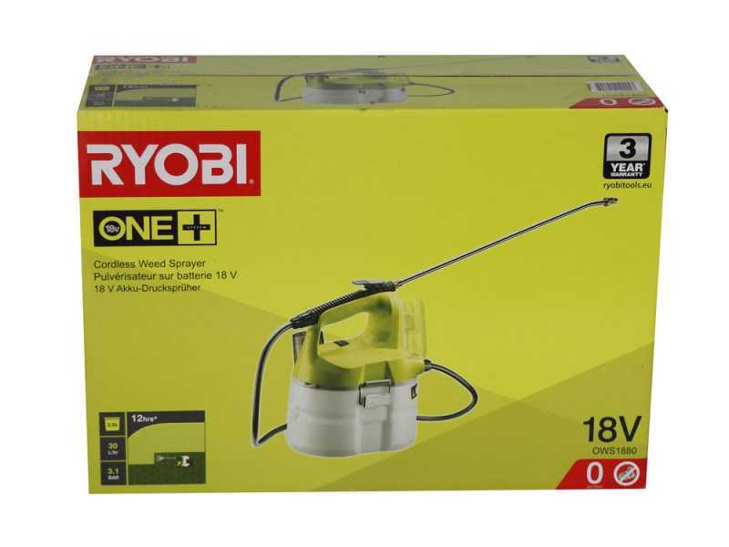 Spr&uuml;hger&auml;t RYOBI OWS1880 - 18V  - Tank 3.5 L - AKKU UND LADEGER&Auml;T NICHT ENTHALTEN