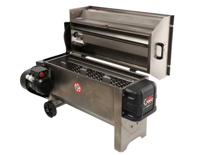 GRIFO DVEP30I - Elektrische Abbeermaschine mit Wanne