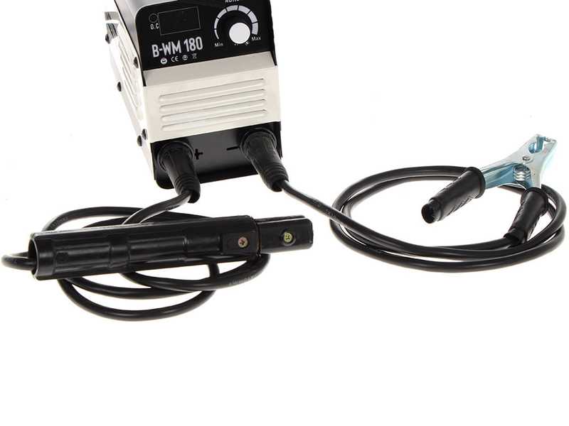 Inverter DC-Elektrodenschwei&szlig;ger&auml;t Blackstone B-WM 180 - 180 A - mit MMA-Kit