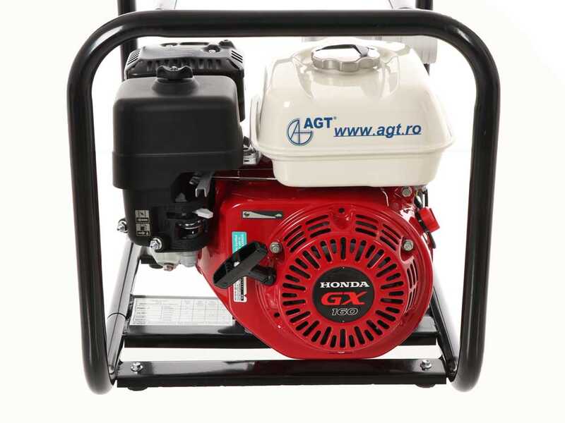 AGT GX160 Bew&auml;sserungspumpe mit Benzinmotorantrieb - 50 mm Anschl&uuml;sse
