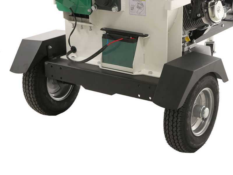 GreenBay GB-WDC 120 HE - Profi H&auml;cksler mit Verbrennungsmotor - Honda GX390 Motor
