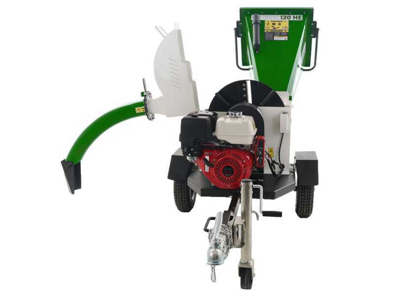 GreenBay GB-WDC 120 HE - Profi H&auml;cksler mit Verbrennungsmotor - Honda GX390 Motor