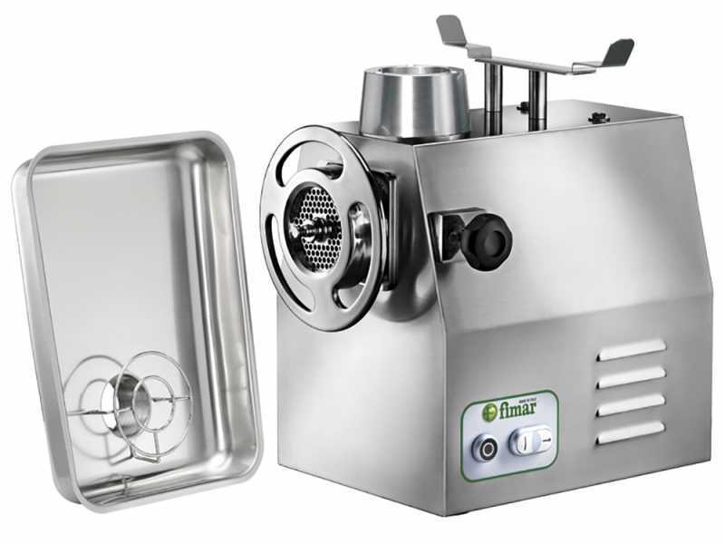 FIMAR TC32RS - Elektrischer Fleischwolf - Geh&auml;use und Schneideeinheit aus Edelstahl - 400 V