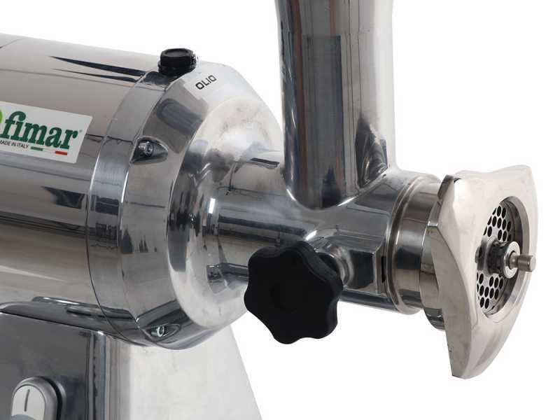 FIMAR TC12B - Elektrischer Fleischwolf - Schneideeinheit aus Edelstahl  - 230V