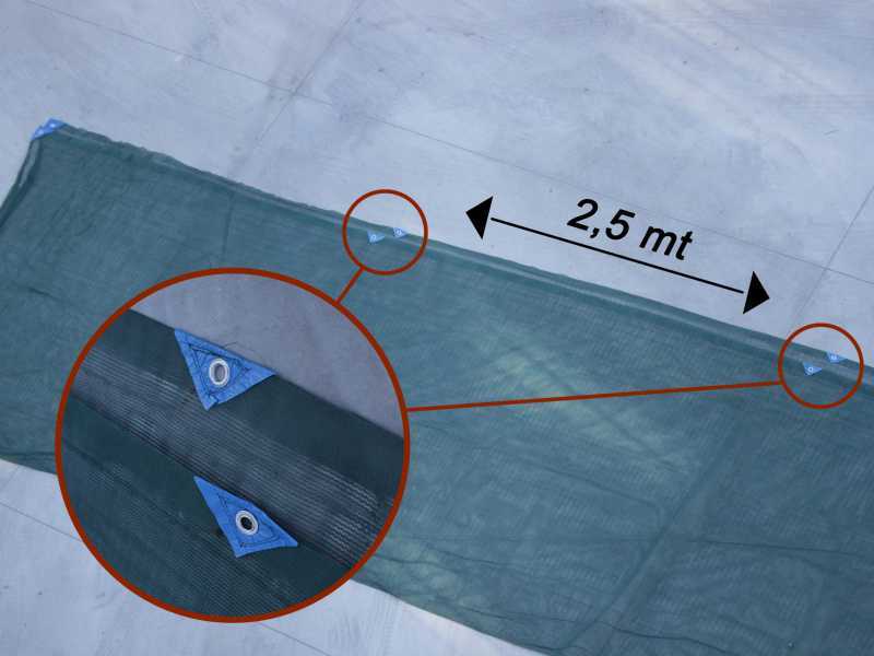 Erntenetz f&uuml;r Oliven - rei&szlig;- und dornenfest - Rolle 5 x 50 m - 95g/m&sup2;