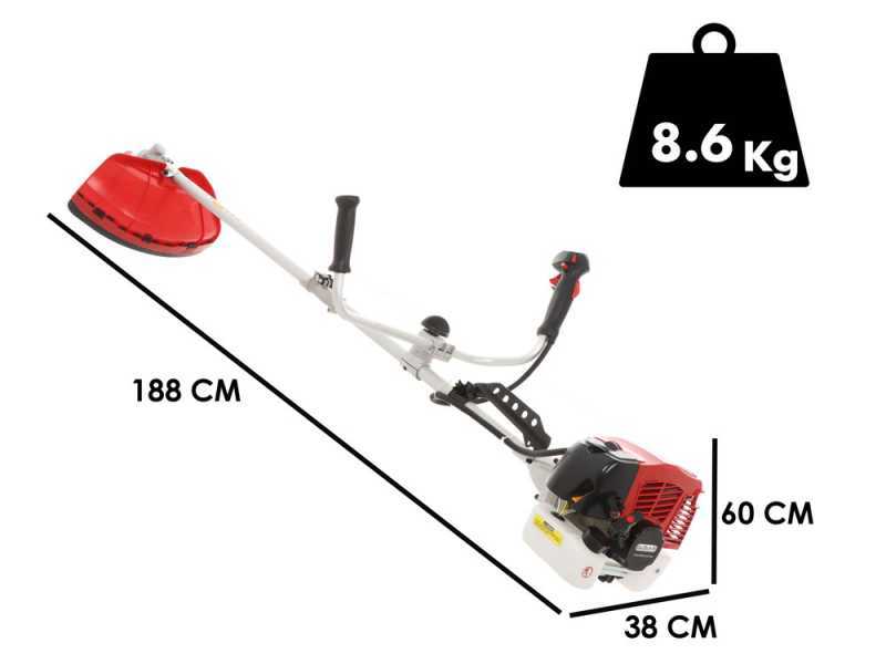 GeoTech GT-2 58 D - 2-Takt-Motorsense - 58 ccm